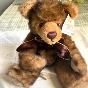 Bearington Collection Bear 15" Plush Stuffed #1235 Moe NWT